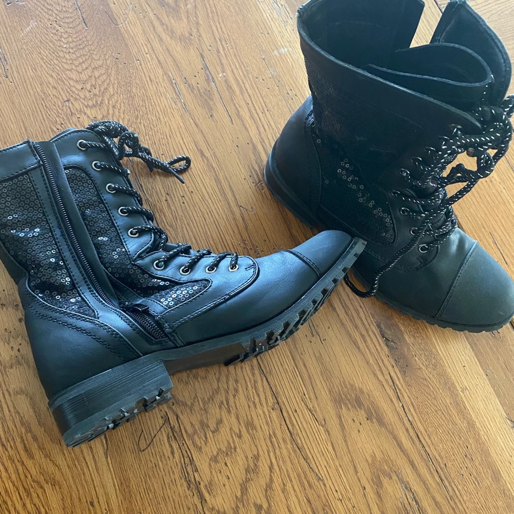 Hip Hop combat boots